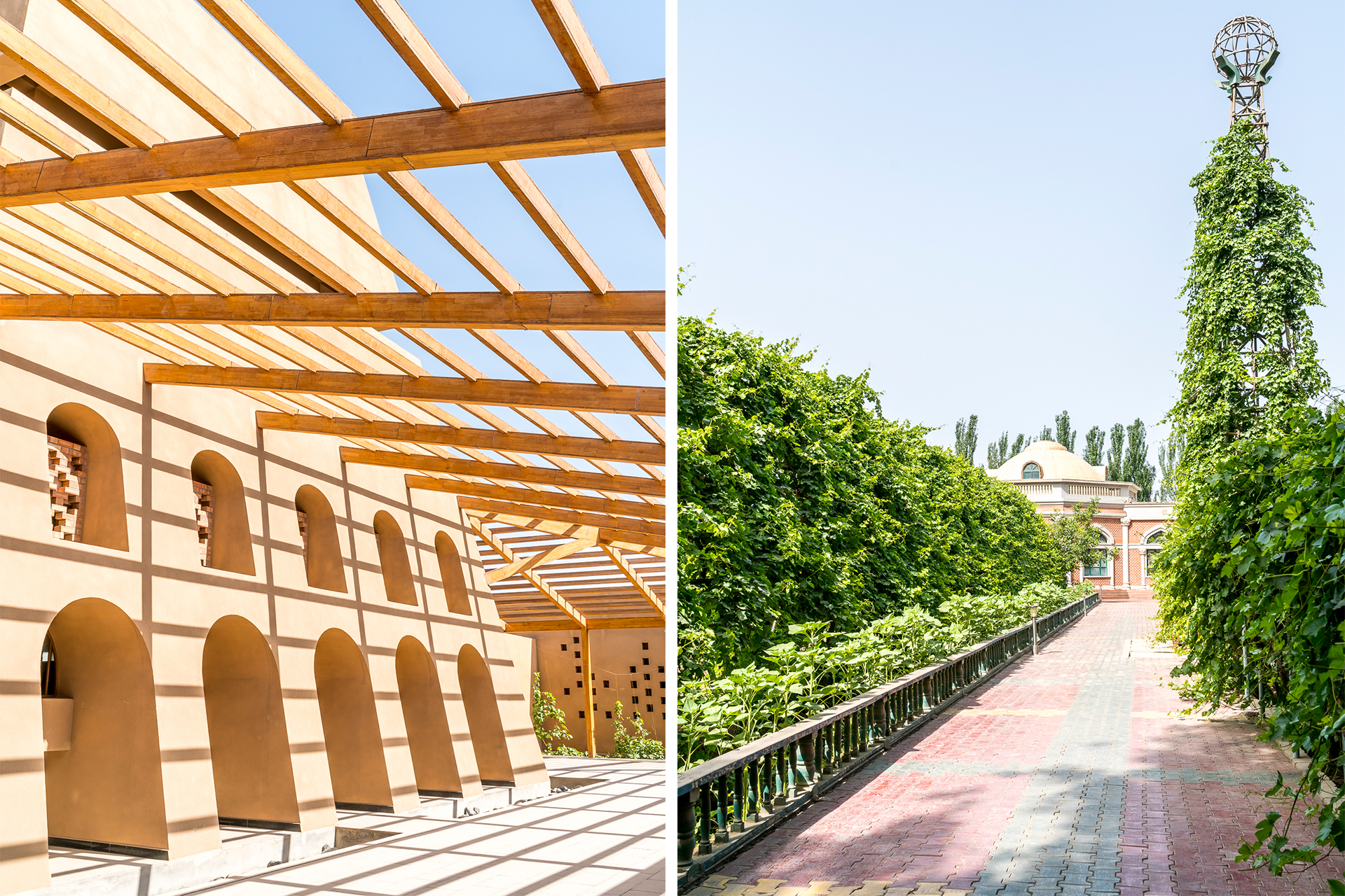 Turfan Traubenarchitektur
