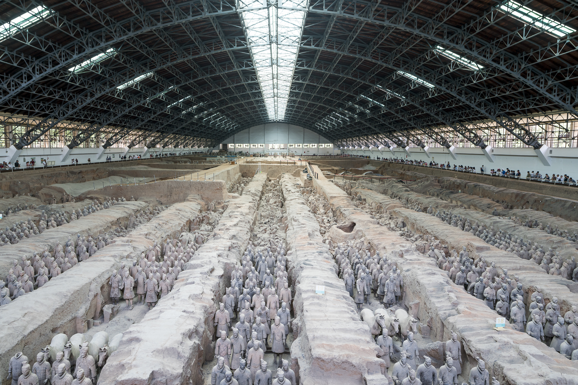 Mausoleum Qin Shihuangdis bei Xi'an