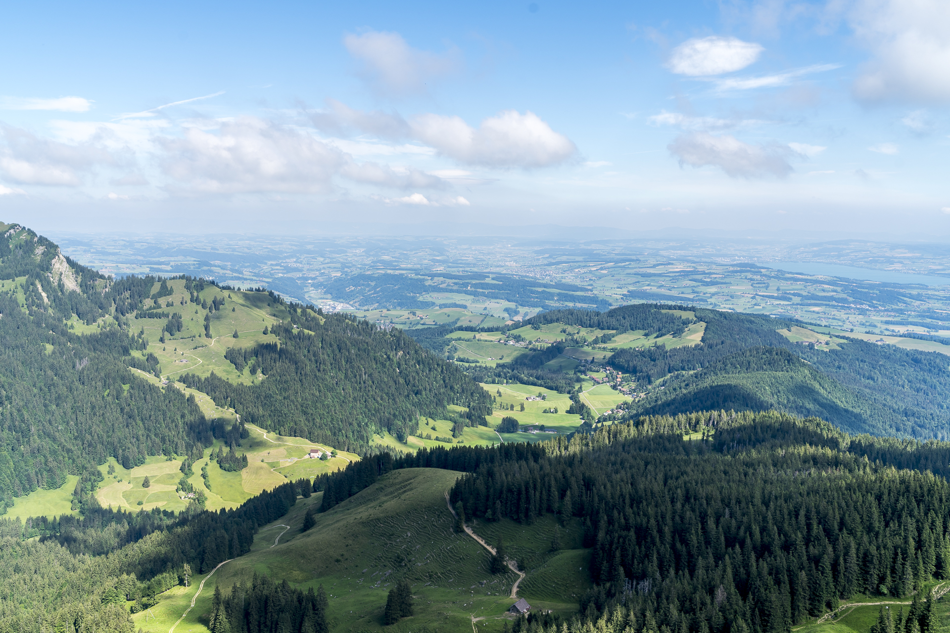 Aussicht Wanderweg Pilatus