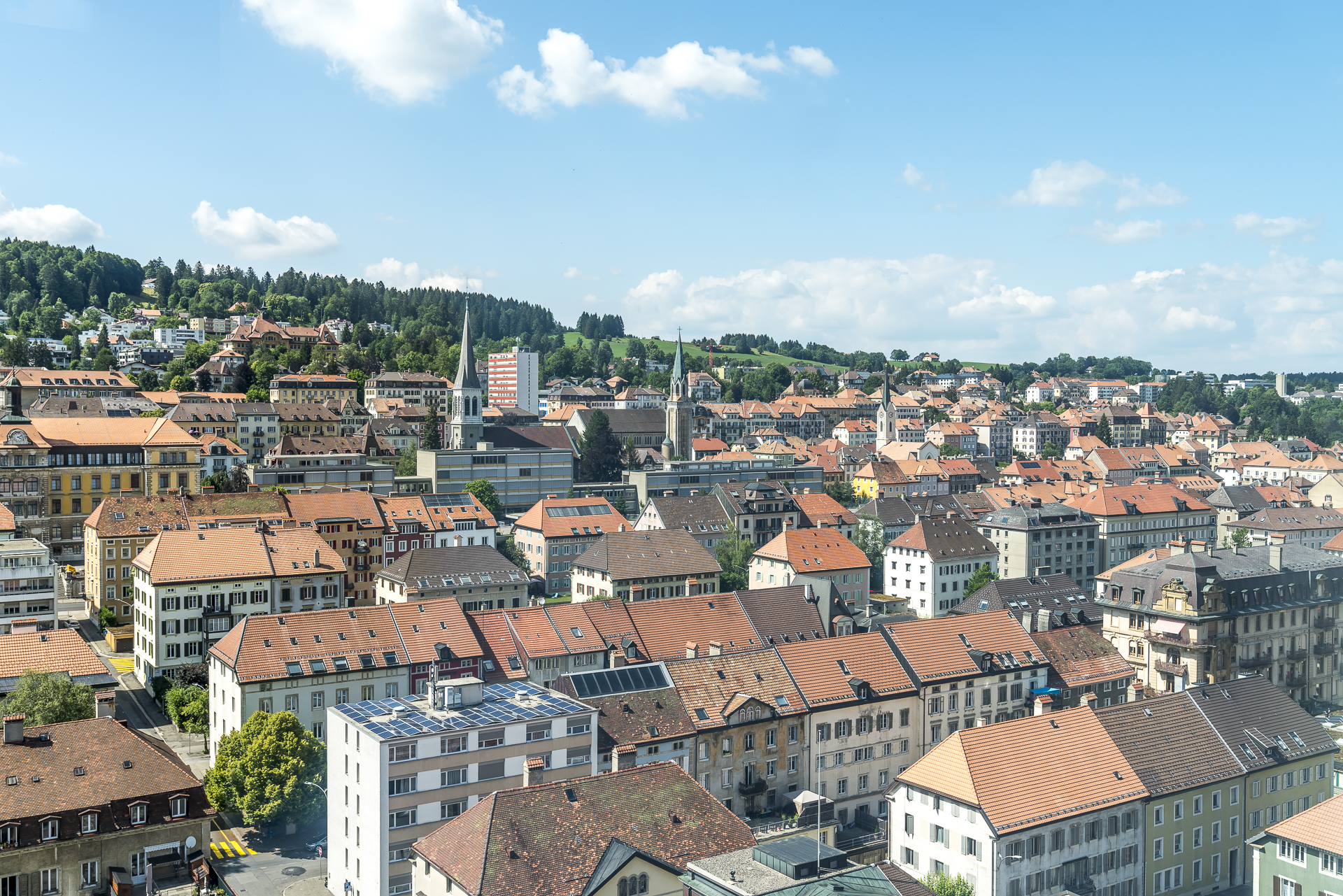 Panorama la Chaux-de-Fonds