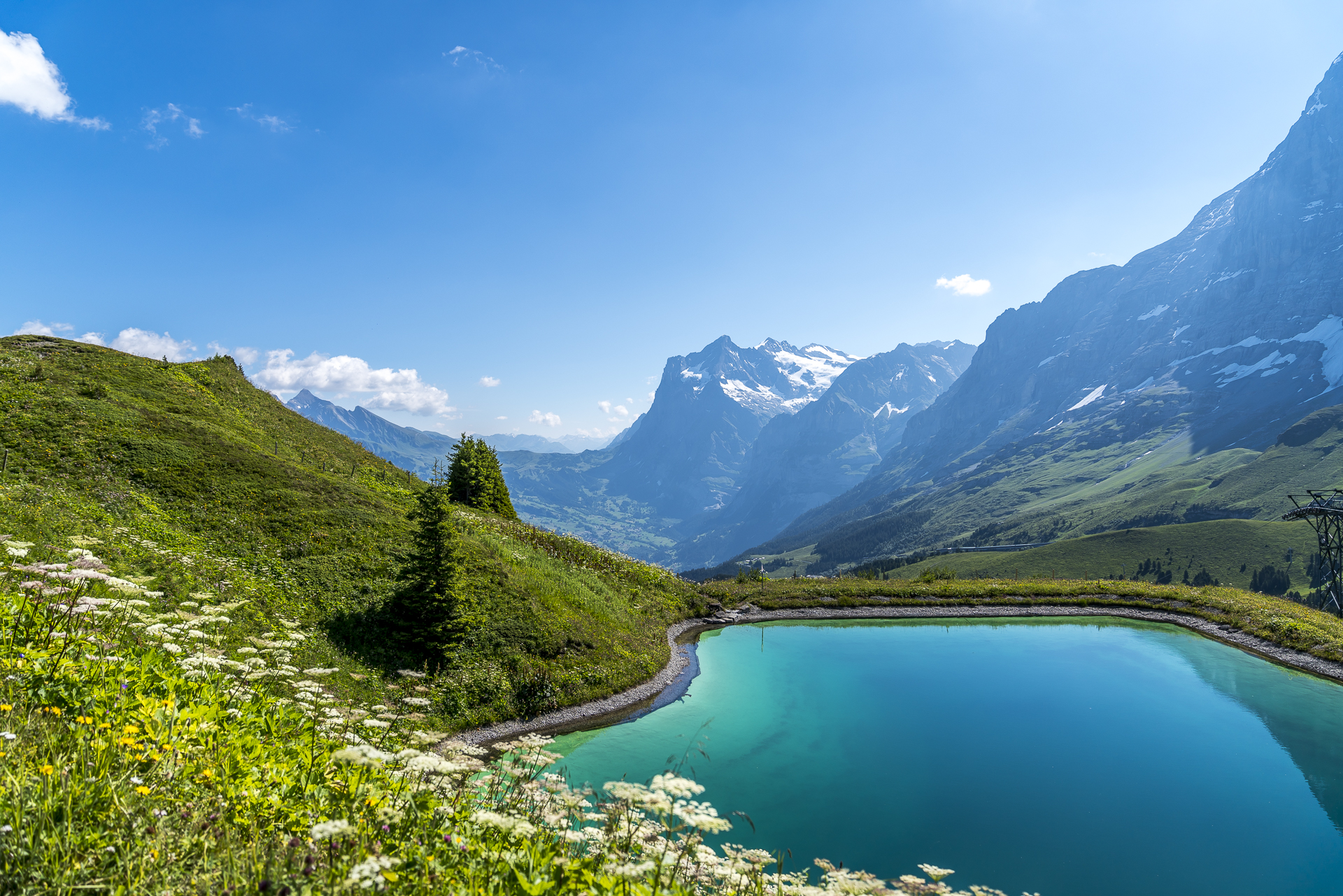 Speicherssee Kleine Scheidegg