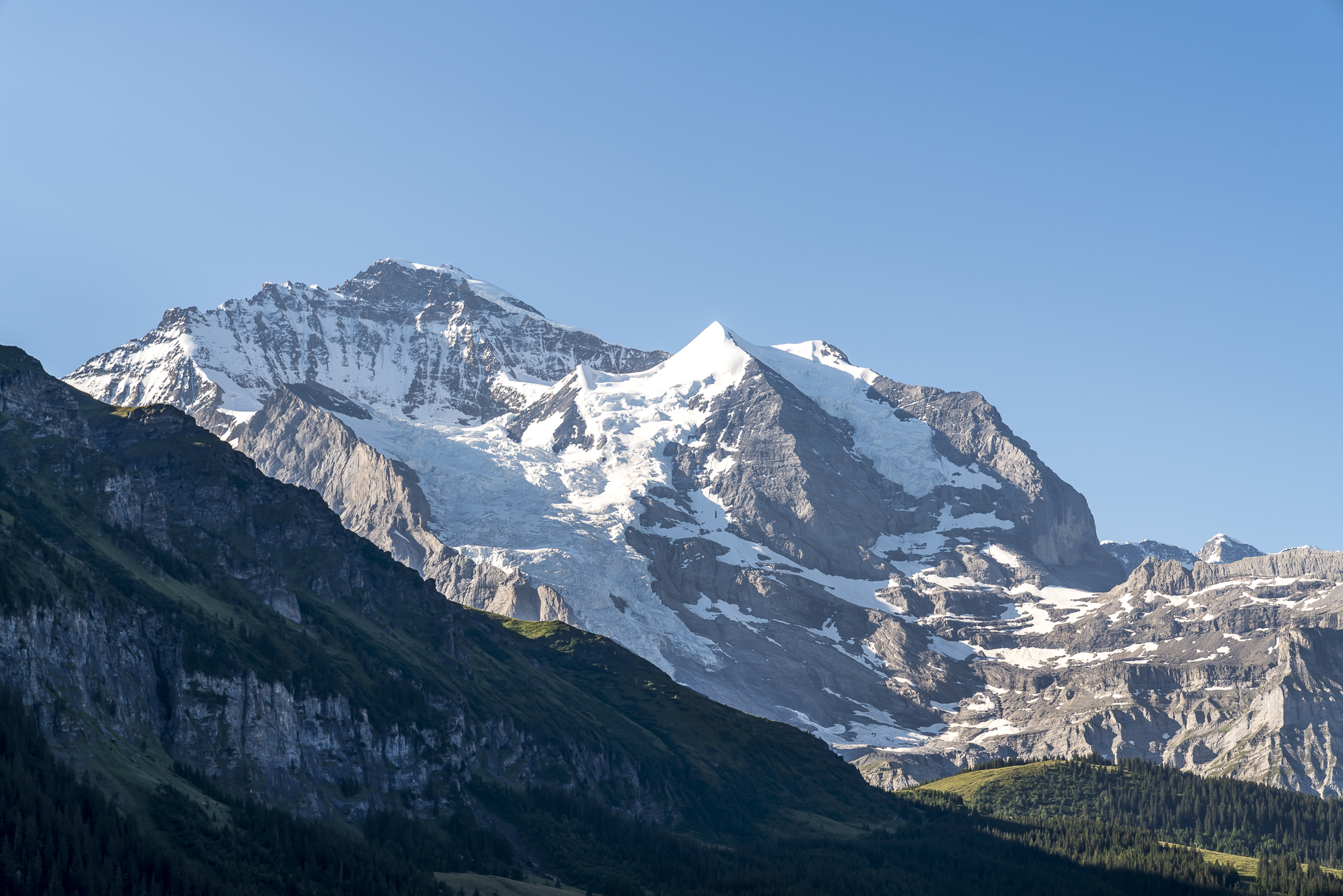 Bergpanorama in Wengen