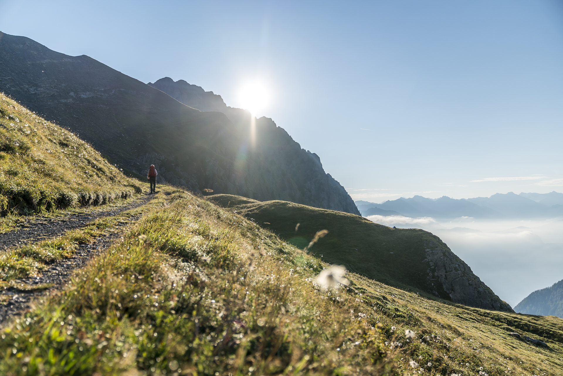 Aufstieg Col de Jorat