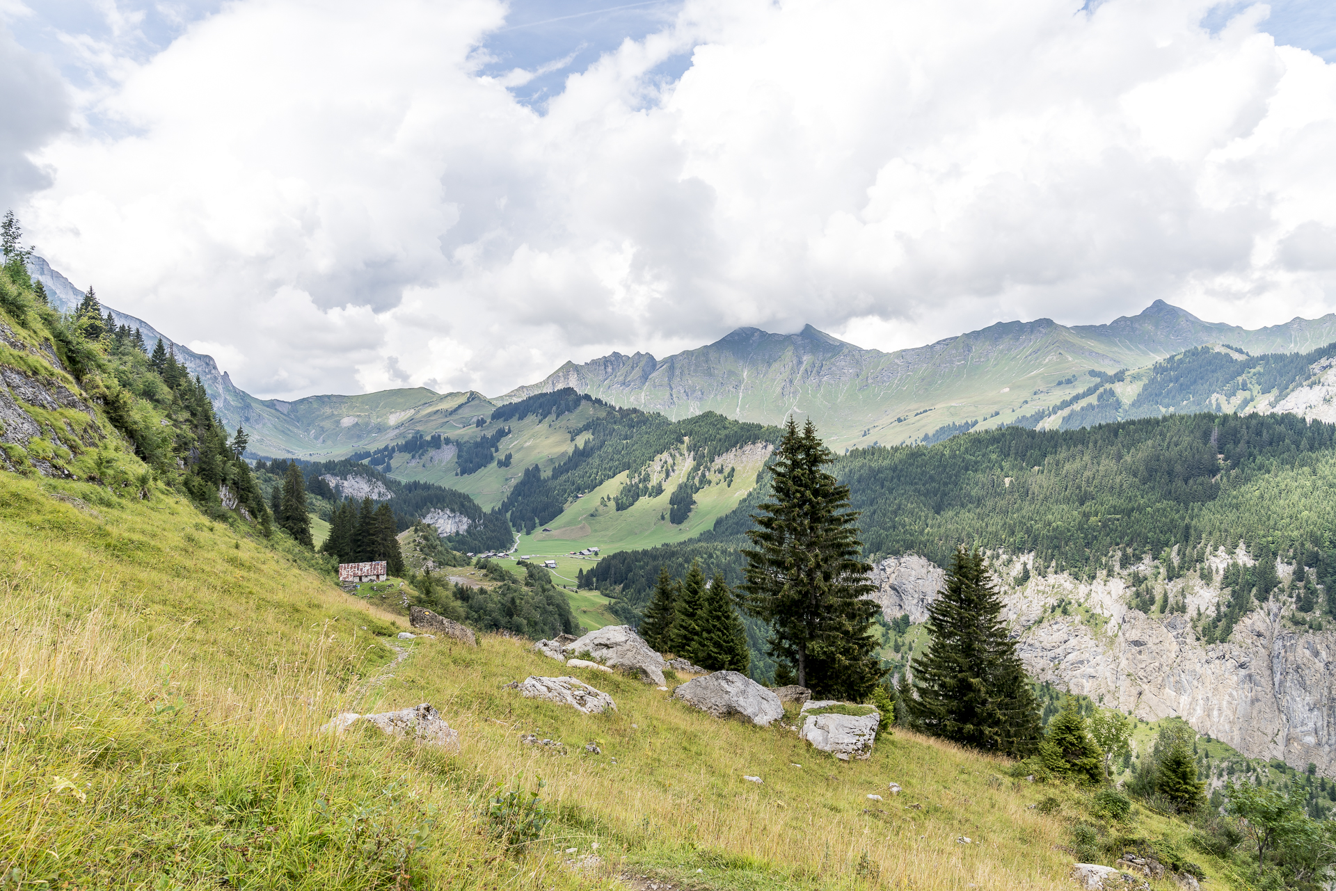 Aufstieg zum Signal de Bonavau