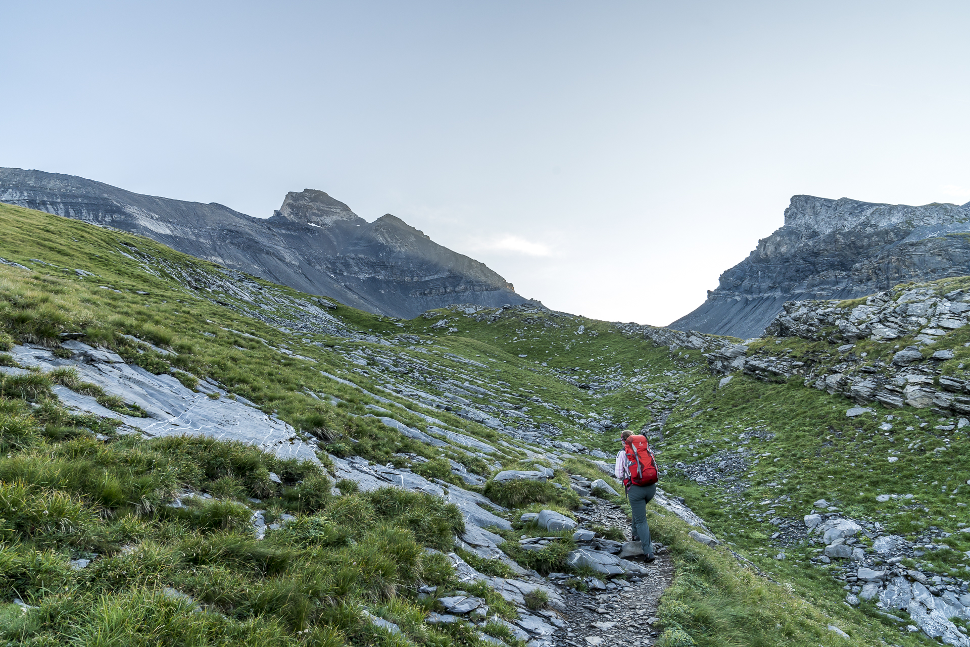 Aufstieg zum Col de Susanfe