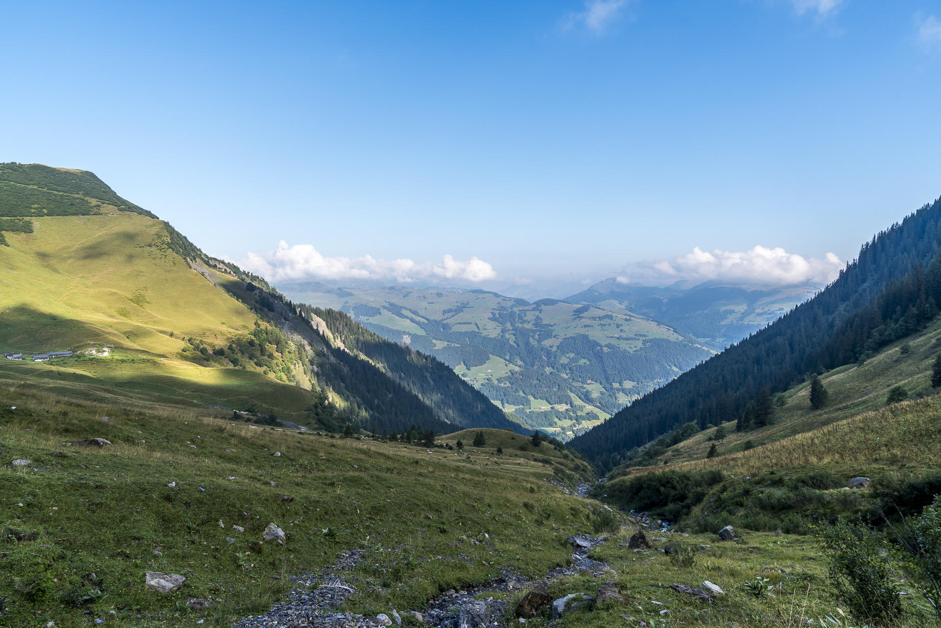 Bergpanorama Unterwallis