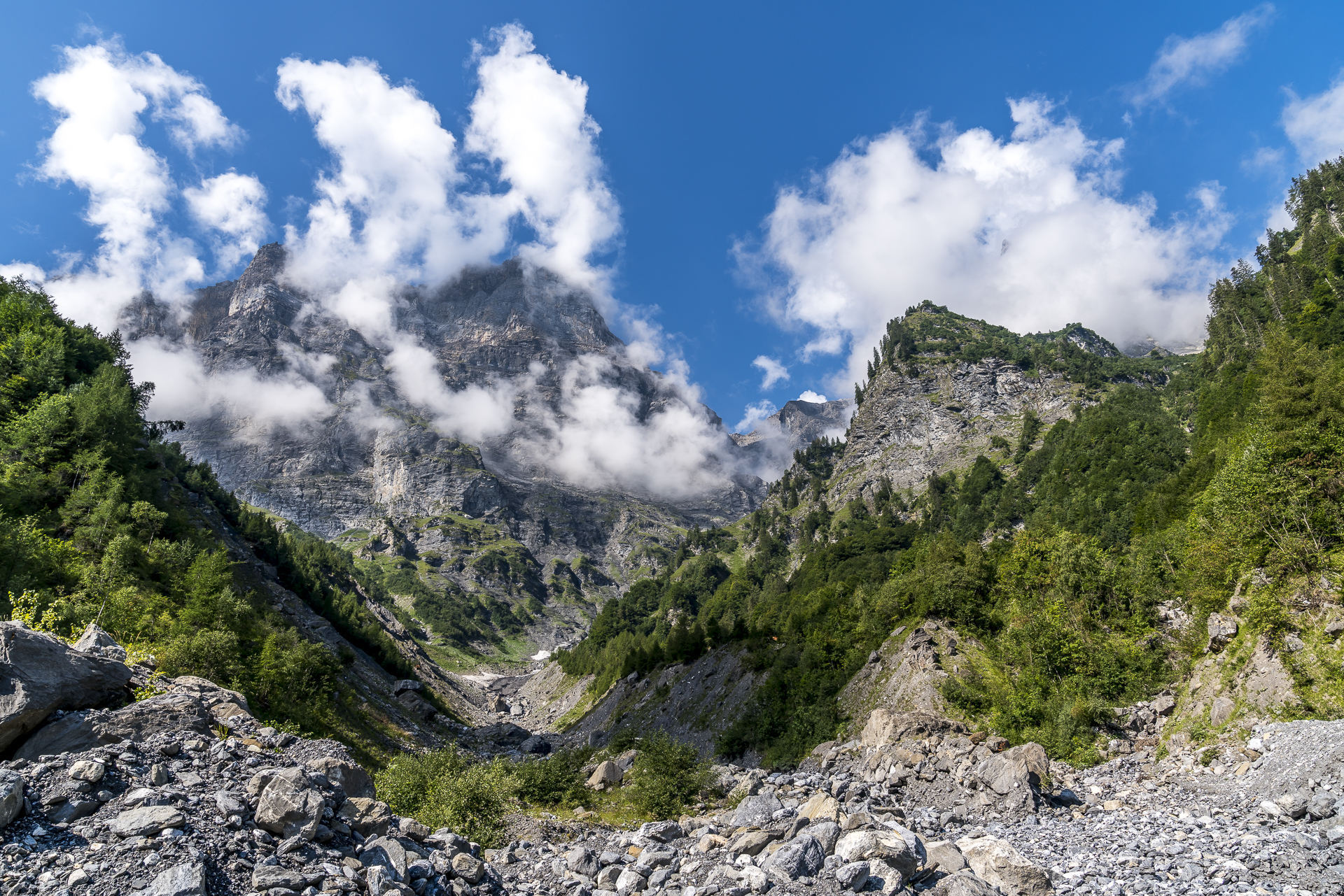 Dents du Midi Front