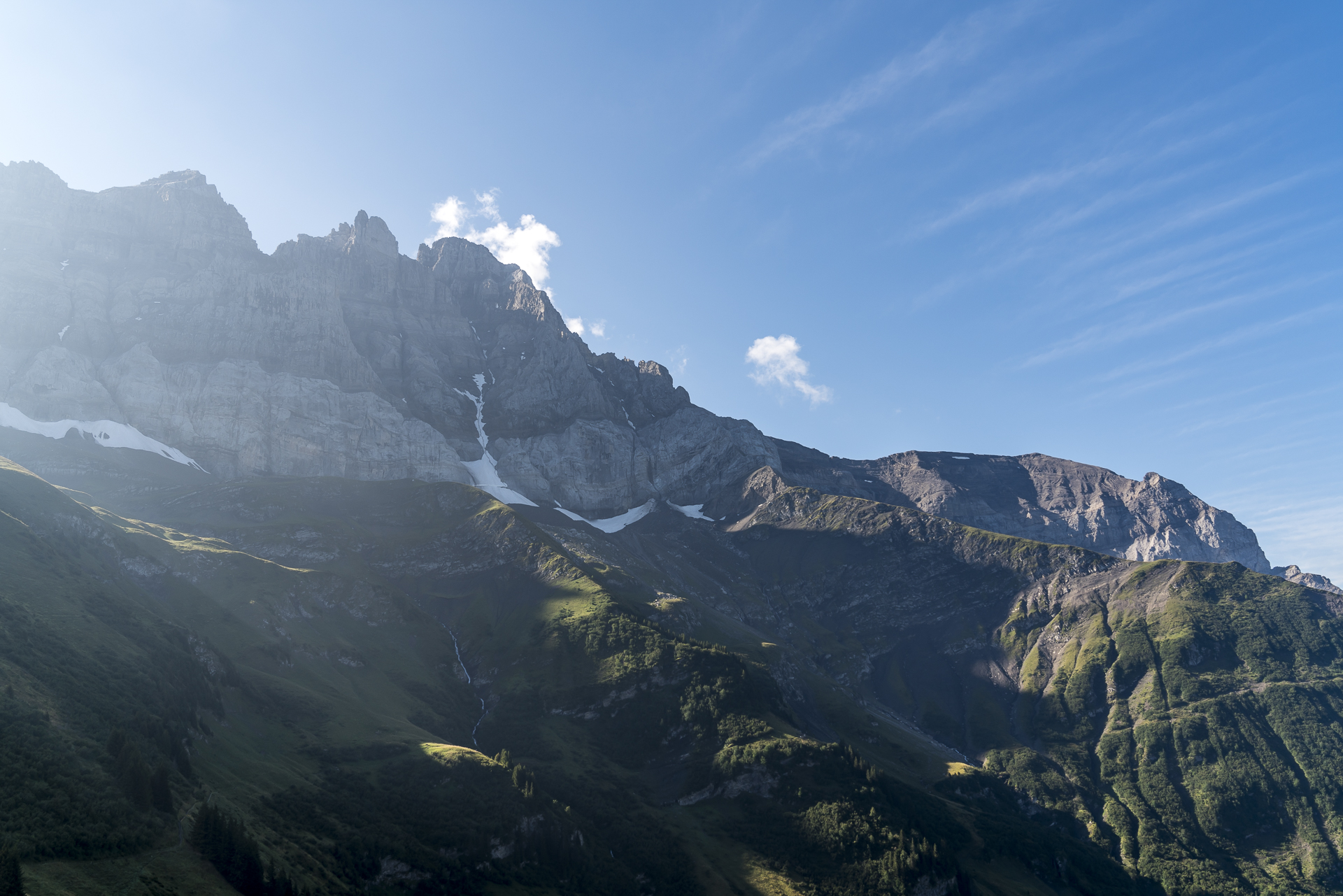 Nordseite der Dents du Midi