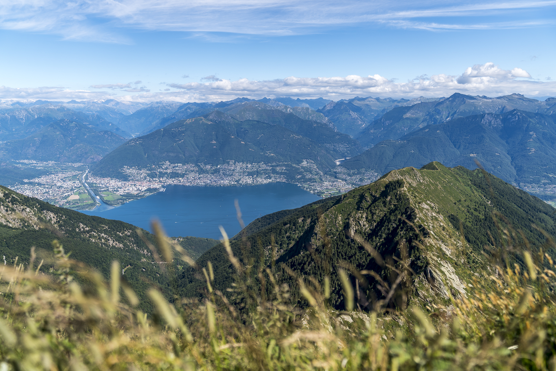 Gipfelaussicht Monte Tamaro