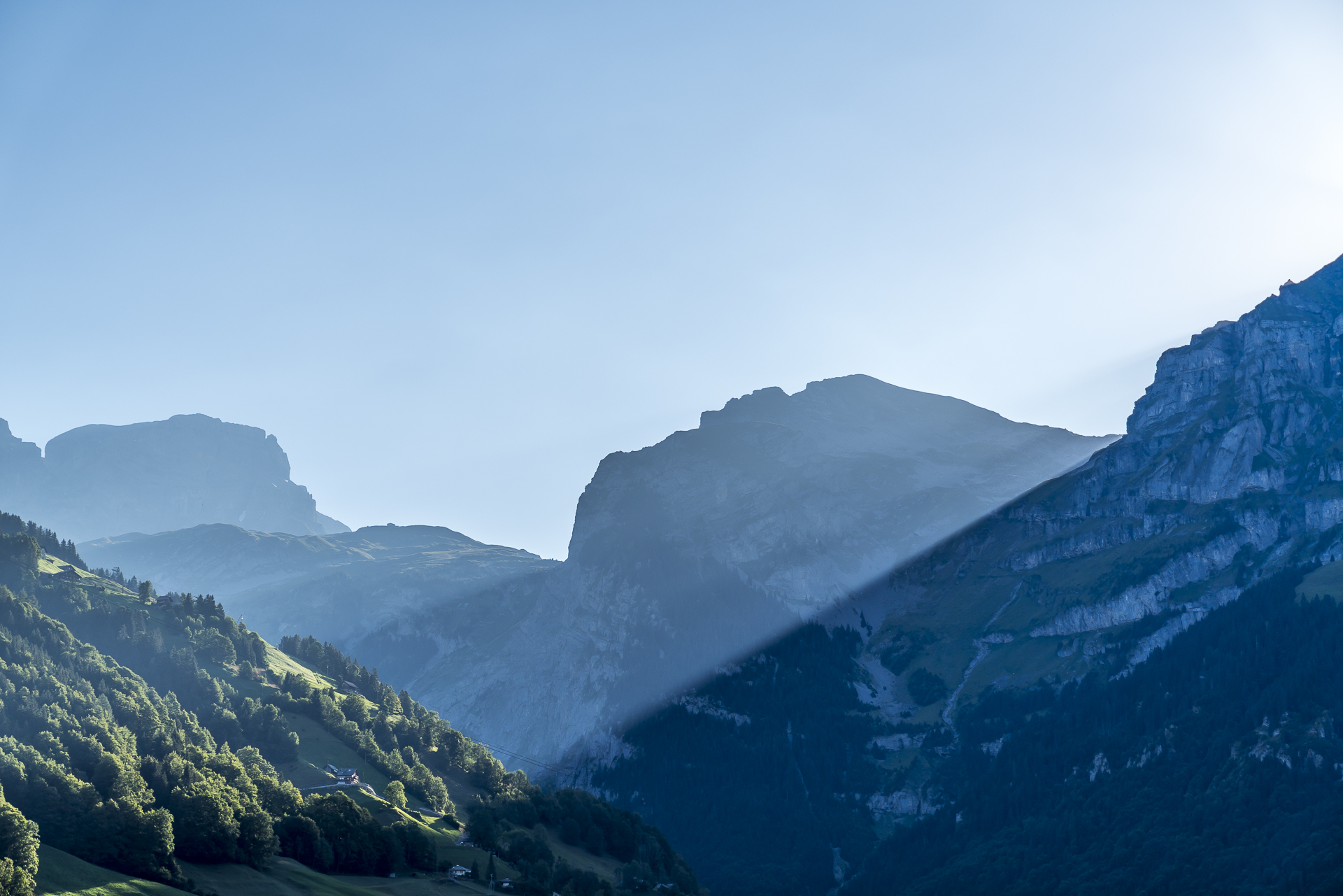 Morgenstimmung in Engelberg