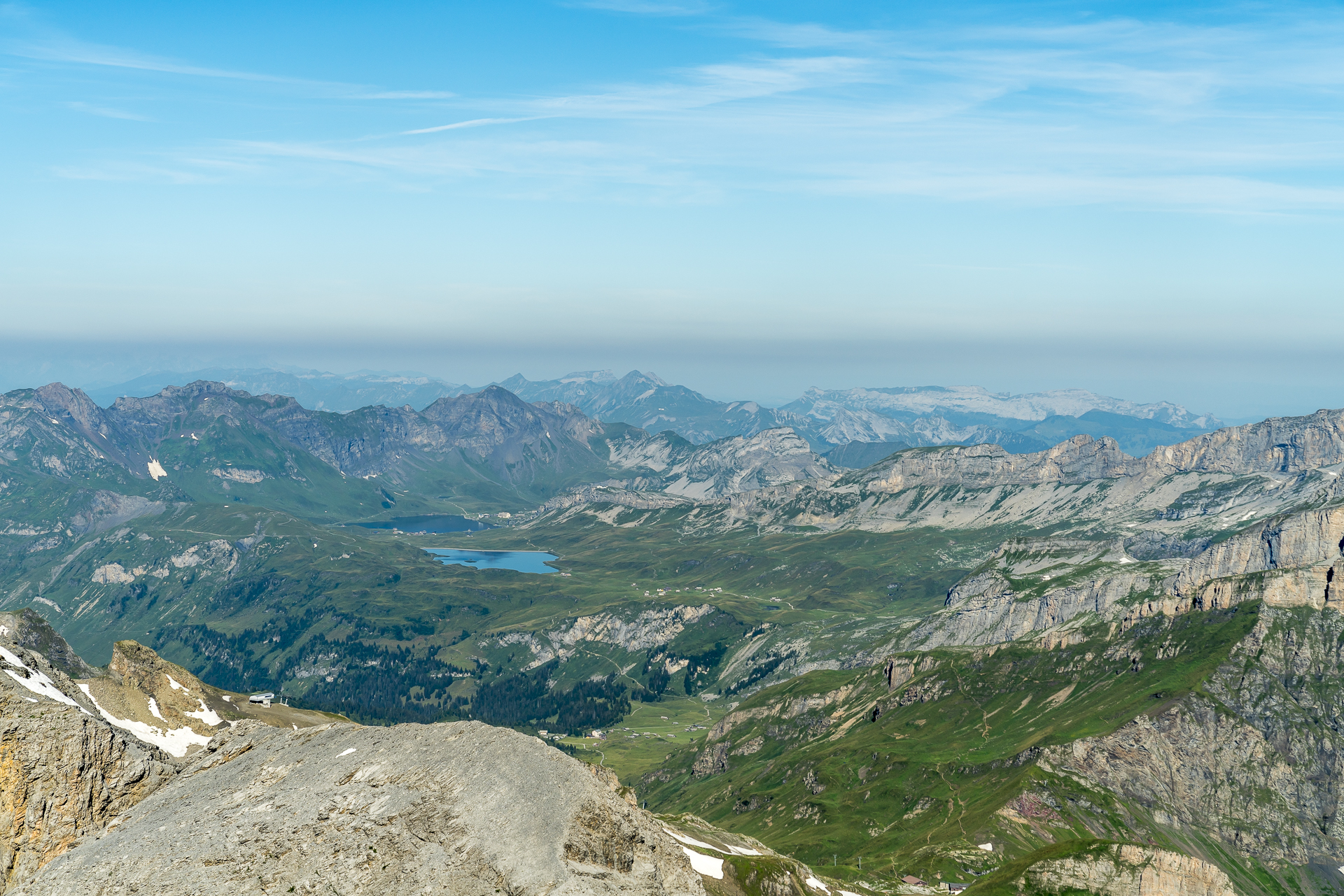 Panoramablick Melchsee-Frutt