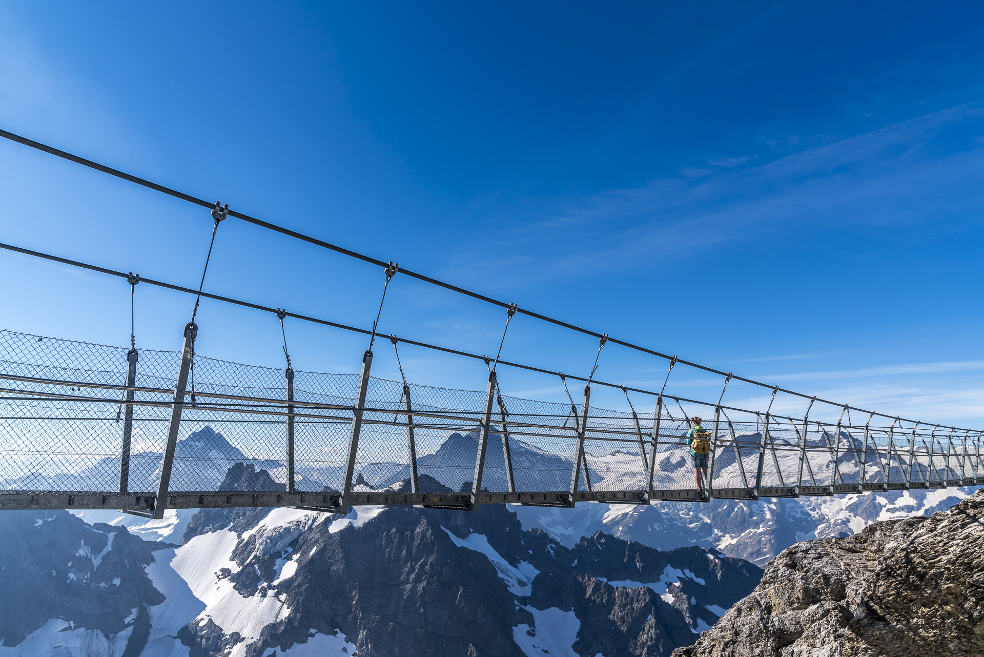 Aussicht vom Titlis Cliff Walk