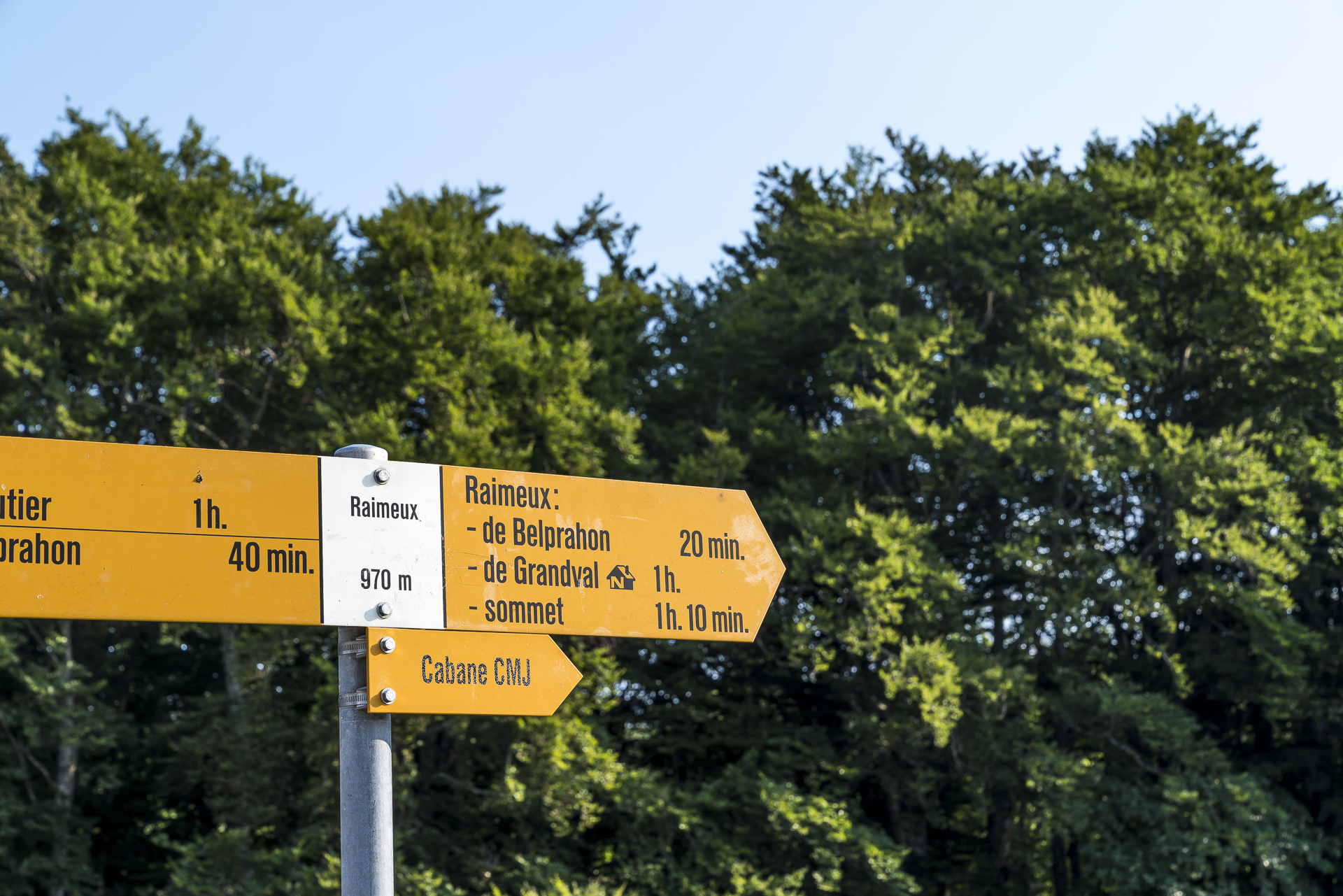 Wanderwege Mont Raimeux