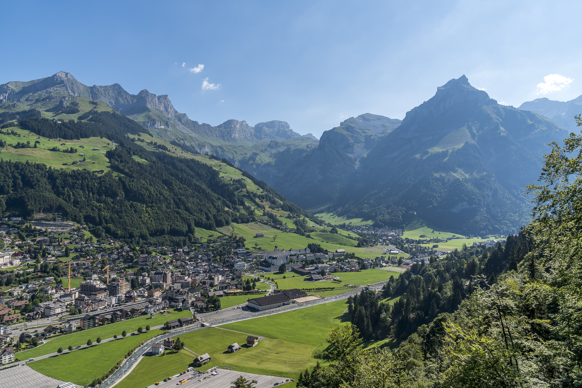 BLick über Engelberg