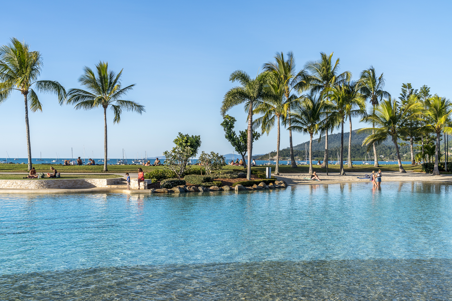Airlie Beach Queensland Strandpromenade