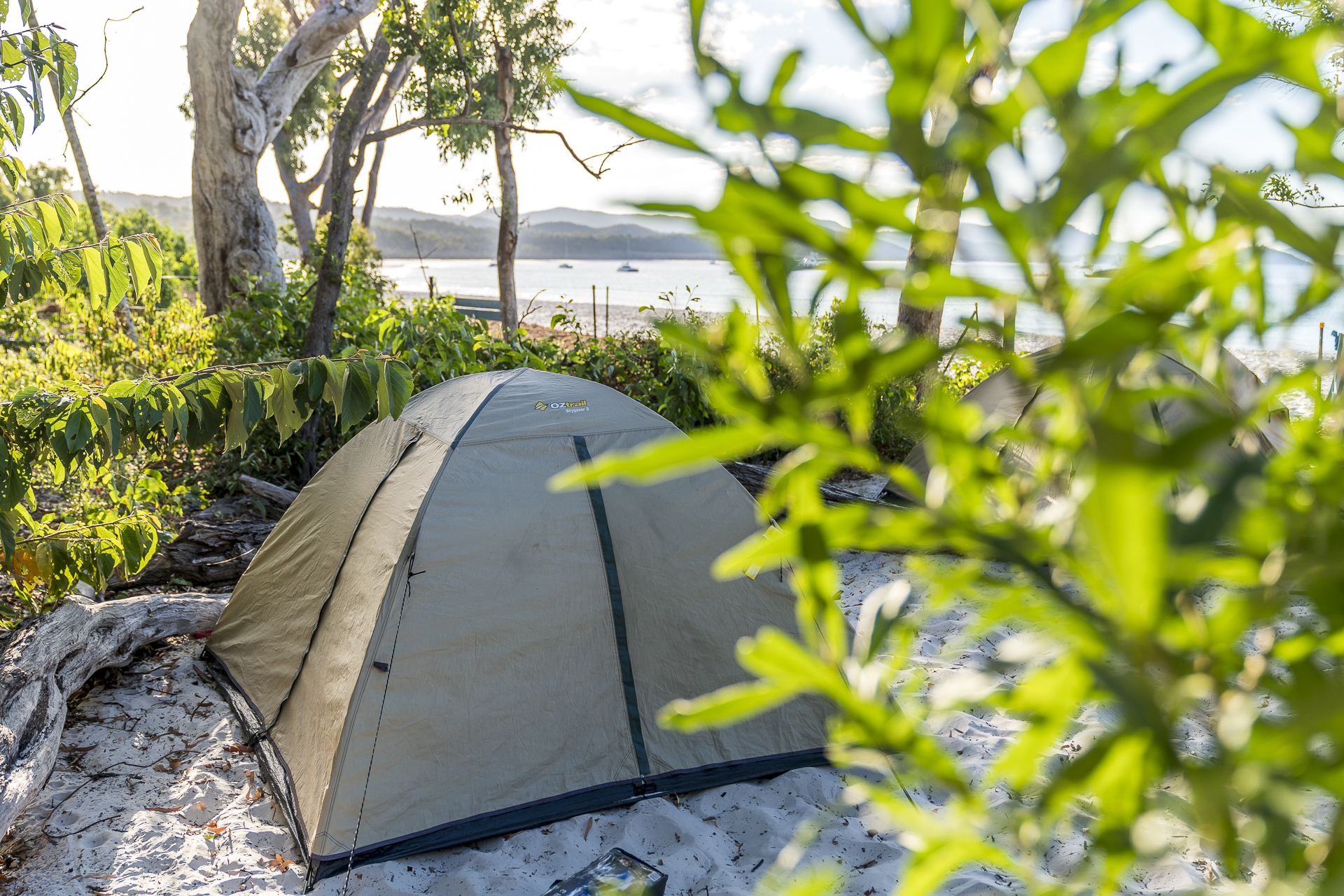 Camping Whitehaven Beach