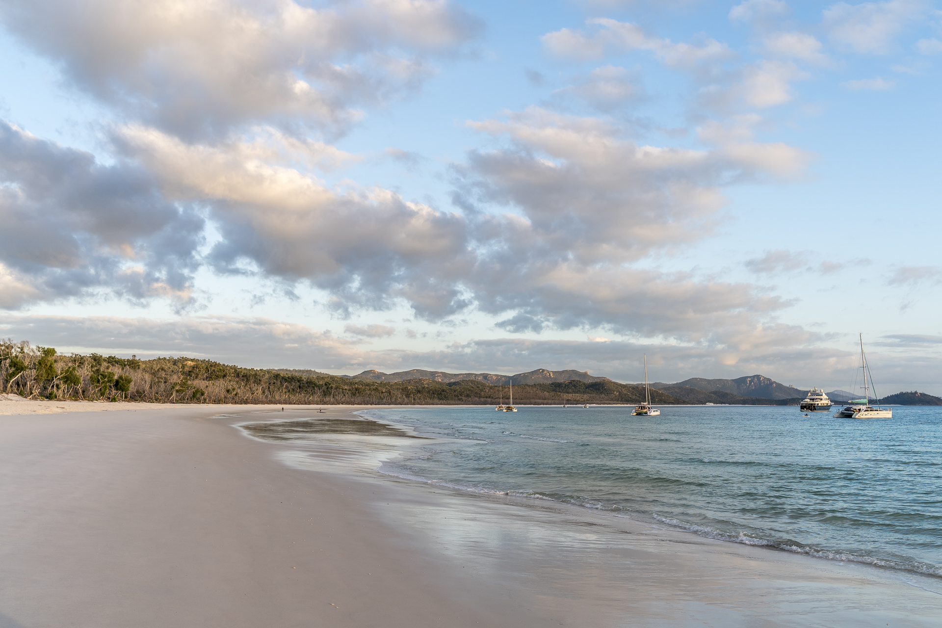 Whitehavenbeach Morgenstimmung