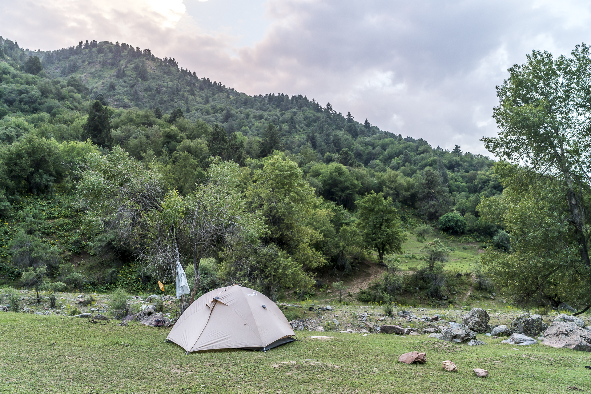 Camping im Beldersoy Tal