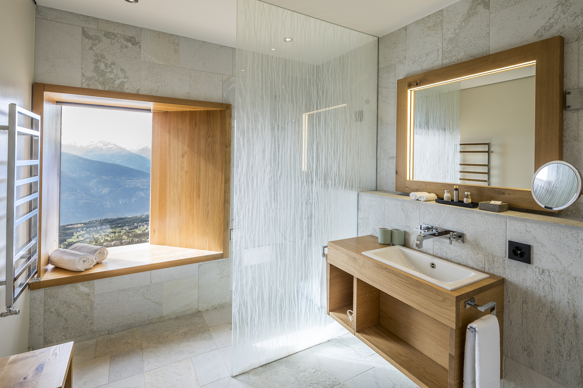 Design Hotel Chetzeron Badzimmer
