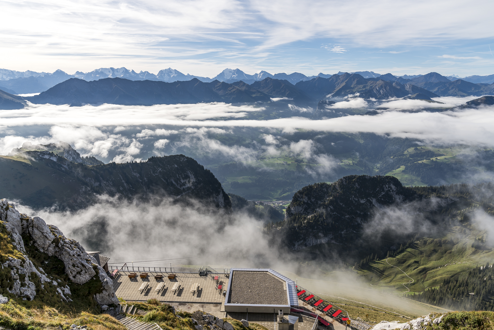 Stockhorn Gipfelaussicht