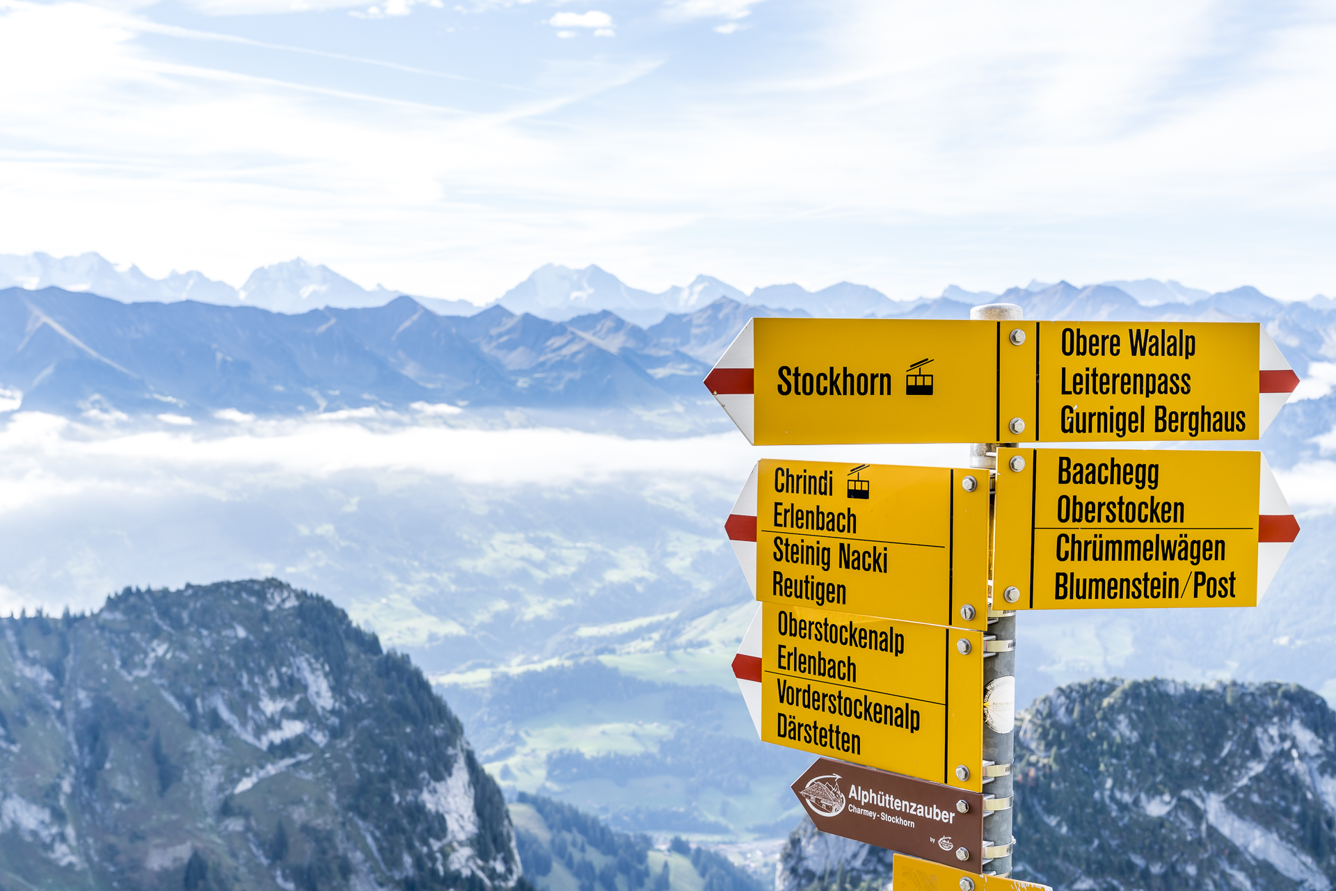 Stockhorn Wanderwege