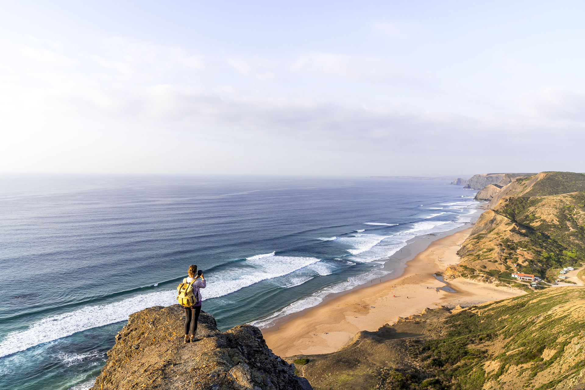 Aussicht Praia da Cordoama