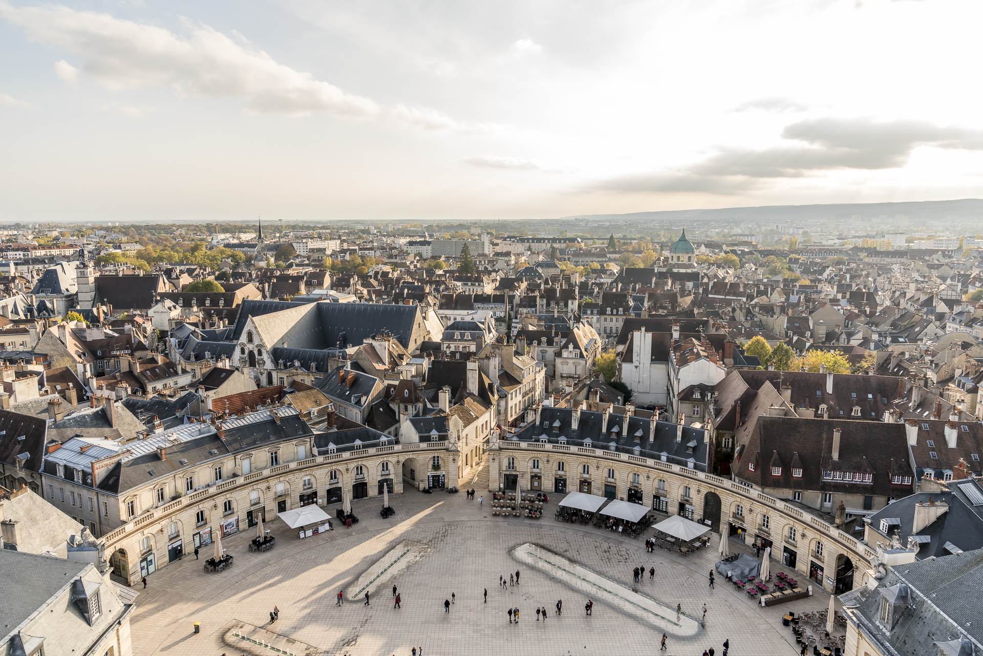 Dijon Postkarte Place de la Liberation