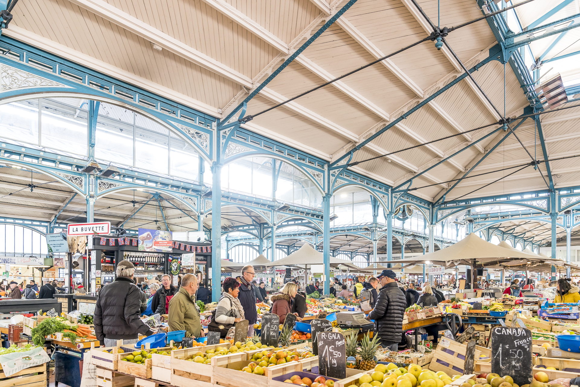 Markthalle Dijon Sightseeingtipp
