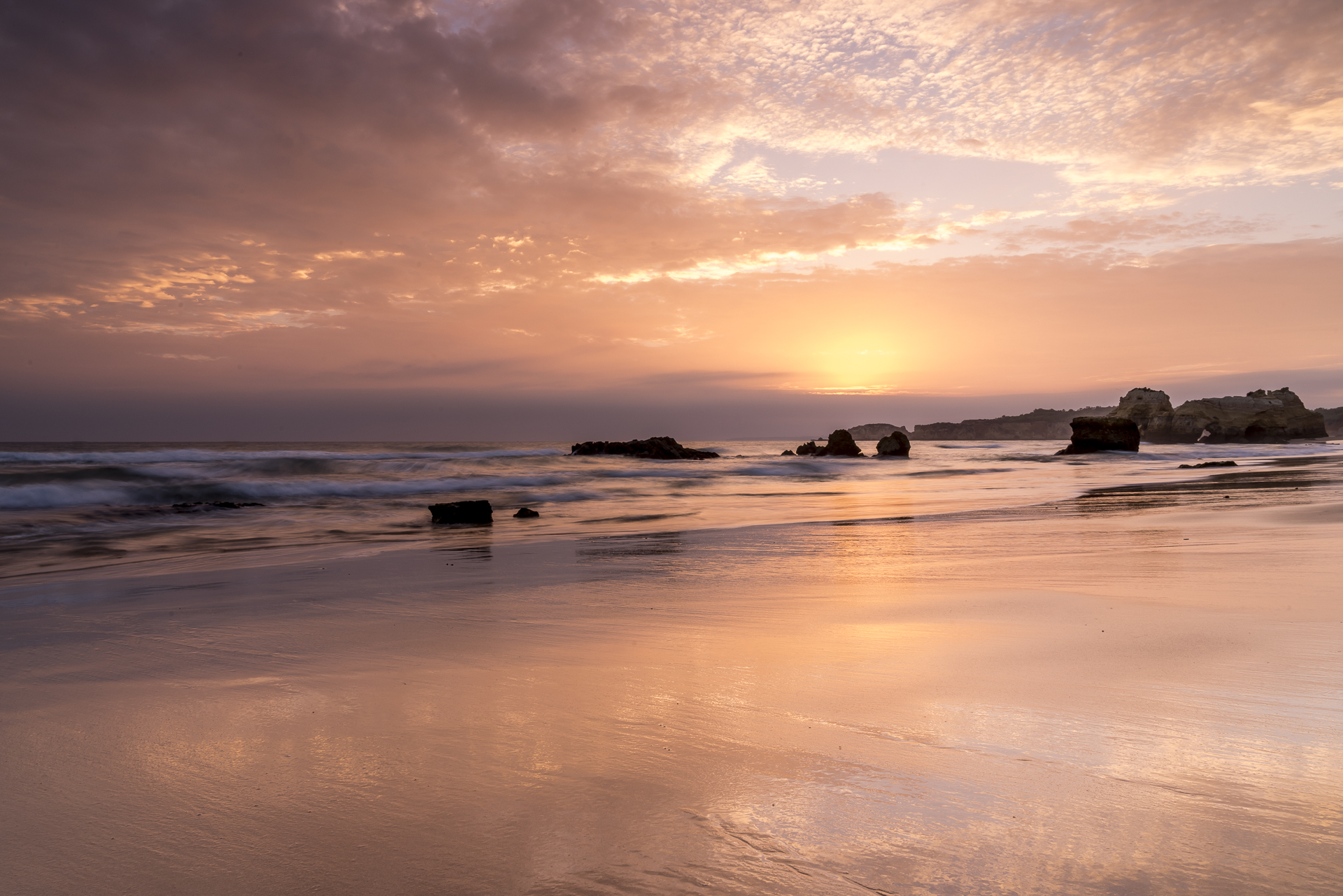 Sonnenuntergang Praia da Rocha