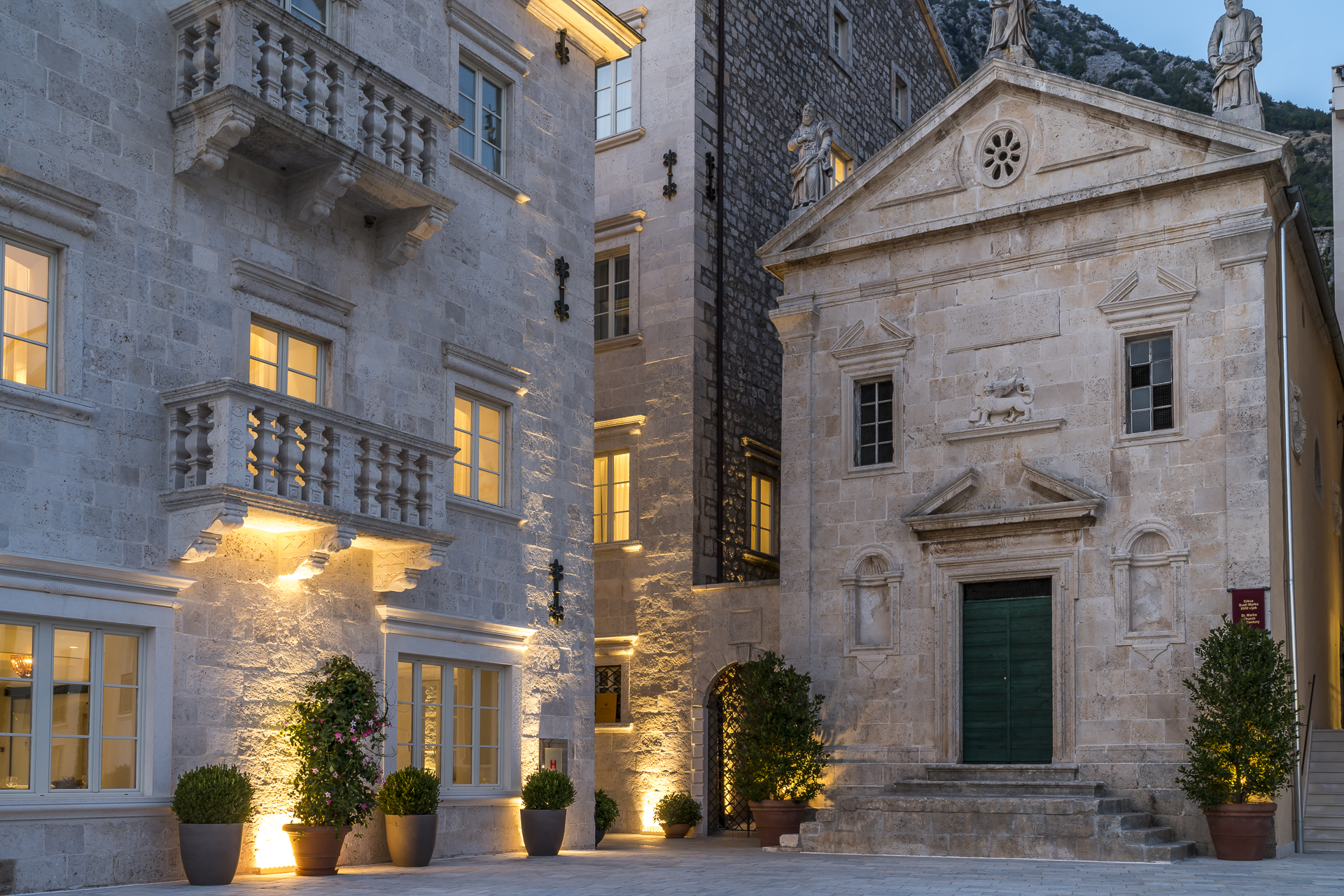 Abendstimmung Hotel Iberostar Perast