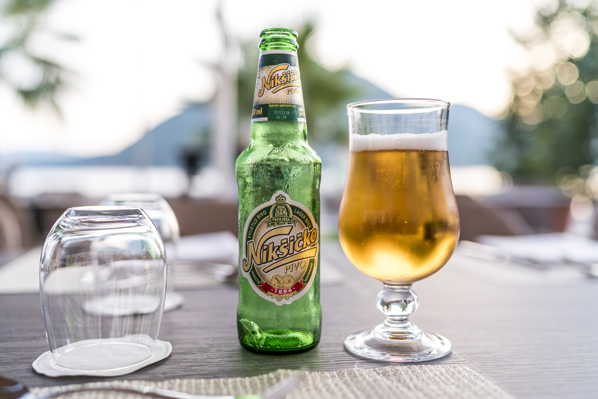 Lokales Bier Montenegro
