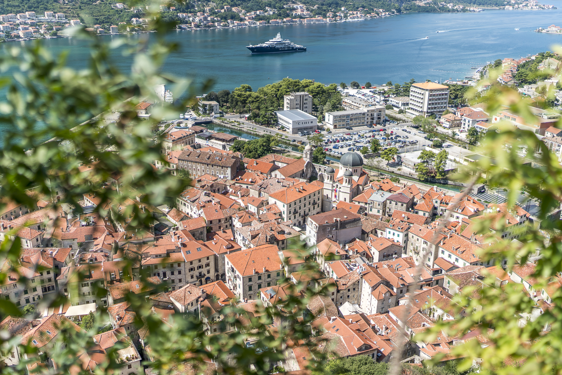 Sicht auf Kotor