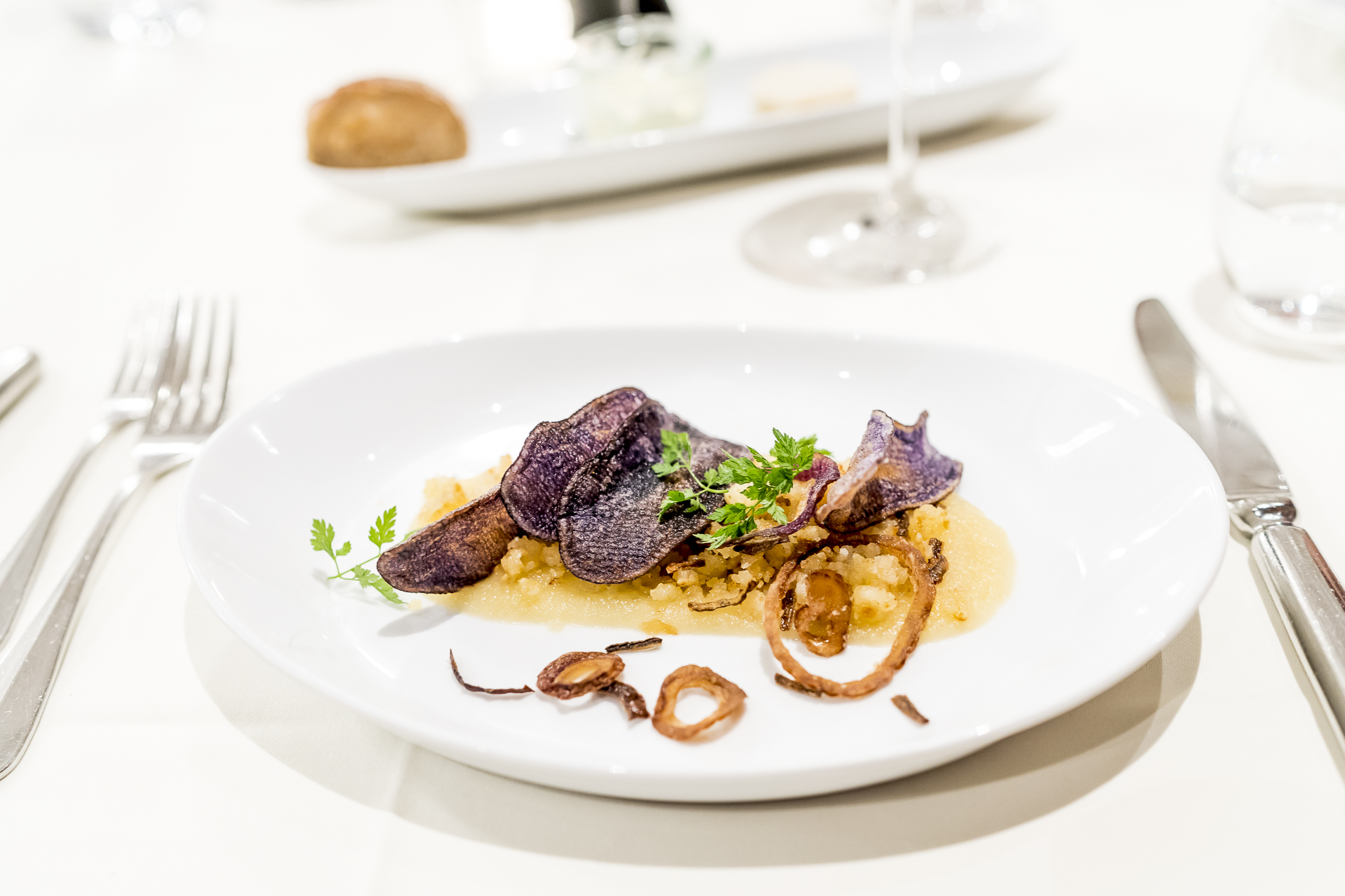 Hotel Castell Zuoz Abendessen