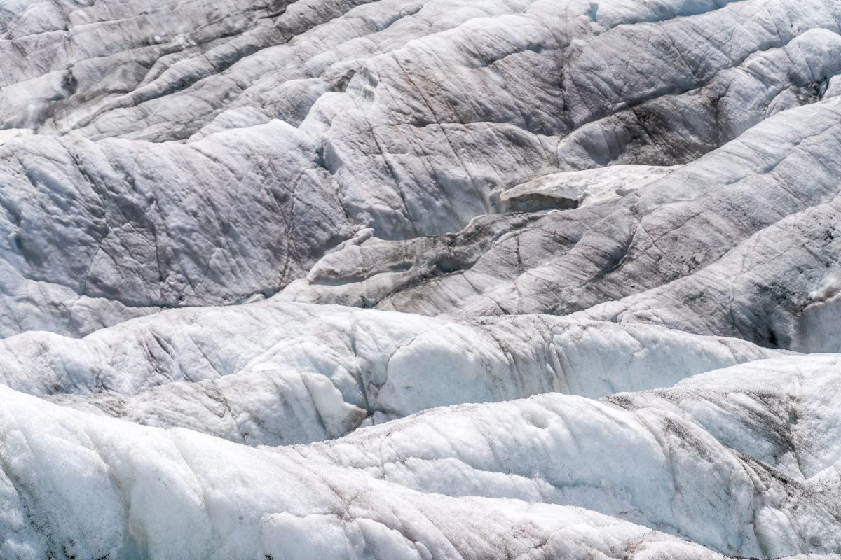 Gletscher Struktur