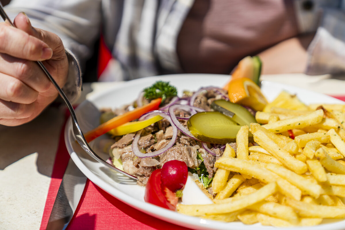 Siedfleischsalat Restaurant Gabelspitz