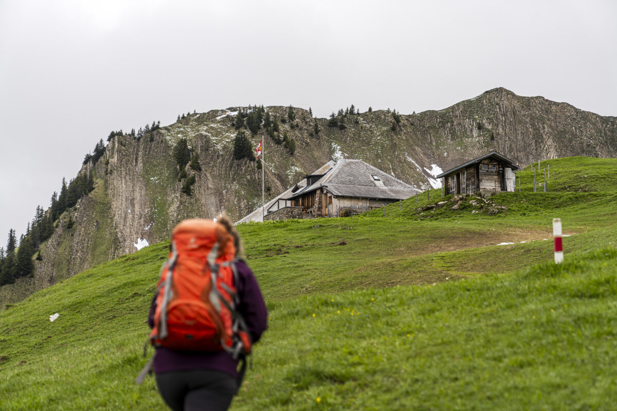 Aufstieg zur Grubenberghütte