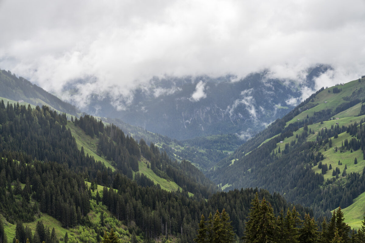 Aussicht von der Grubenberghütte