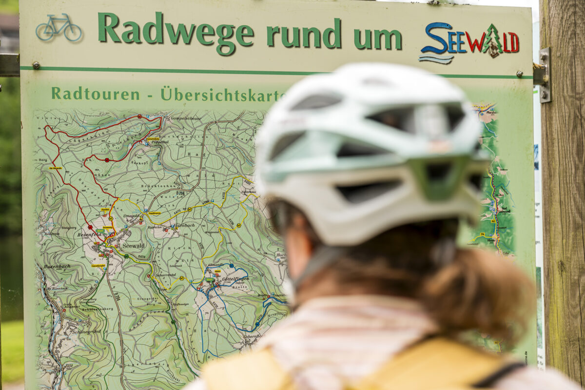 Radwege um Seewald