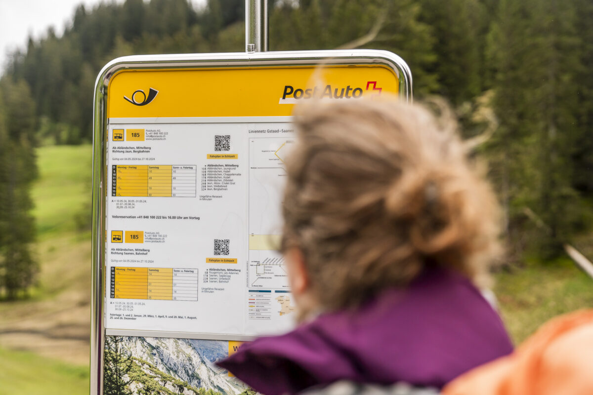 Postautohaltestelle Mittelberg