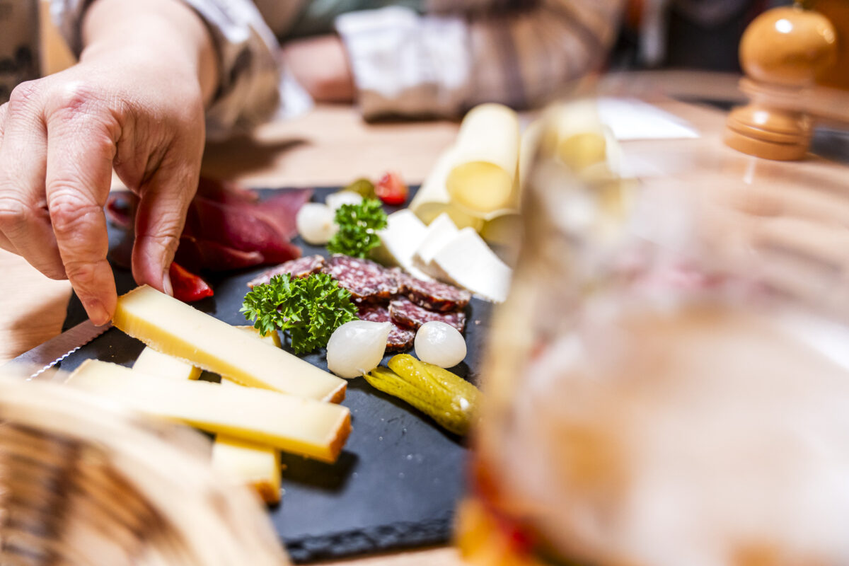 Apéroplättli im Restaurant Zitbödeli