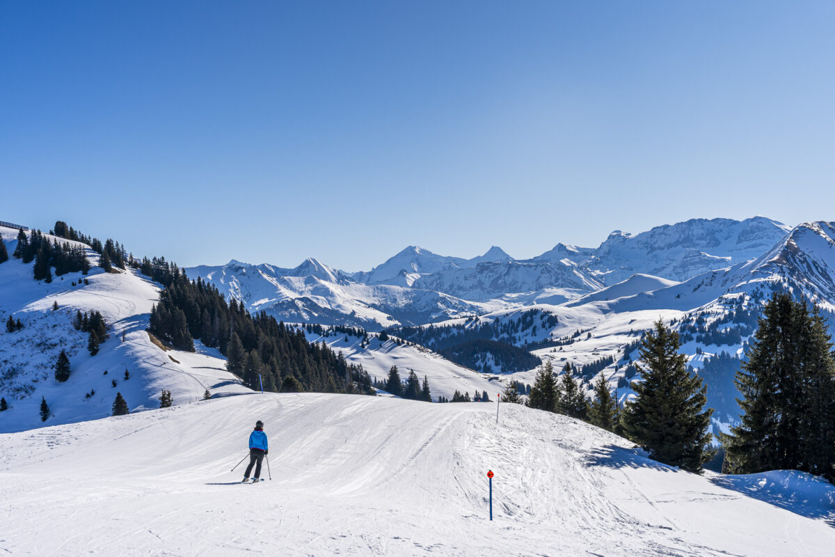 Skifahren in Saanenmöser