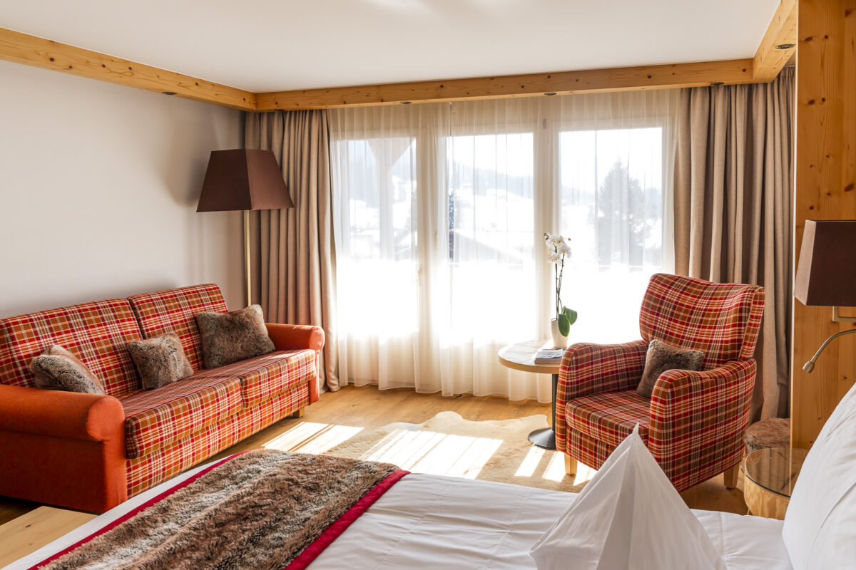 Zimmer im Golfhotel Saanenmöser