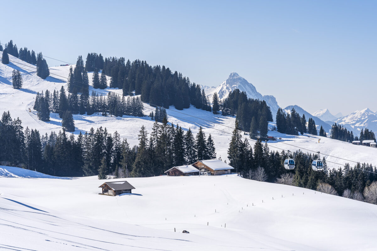 Winter in Saanenmöser